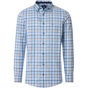 Redmond Casual Overhemd blauw, Geruit