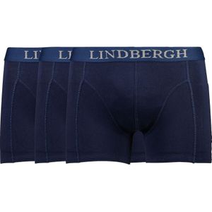 Lindbergh Boxershorts donkerblauw, Effen