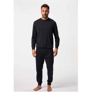 JP1880 pyjama donkerblauw, Print