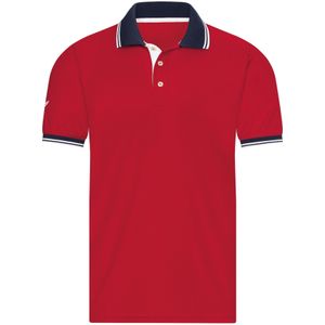 TRIGEMA Polo shirt Korte mouw rood