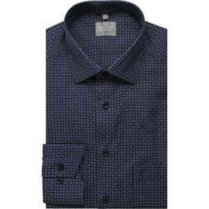 Marvelis Overhemd marine, Bedrukt