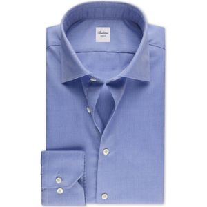 Stenströms Overhemd blauw, Effen