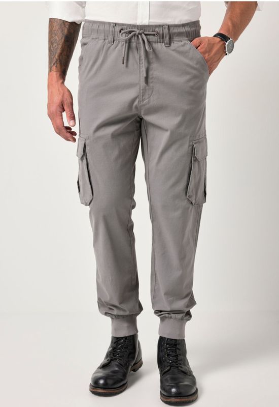 JP1880 Cargobroek grijs, Effen