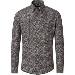 Casa Moda Overhemd groen, Bedrukt