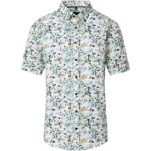 Casa Moda Overhemd Korte mouw blauw