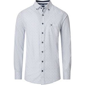 Redmond Overhemd blauw, Bedrukt