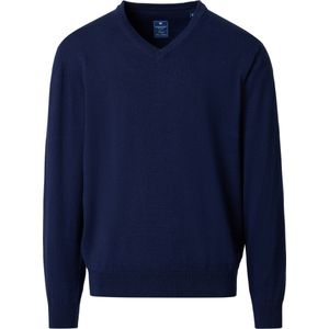 Redmond Casual Trui V-hals marine, Effen