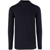 RAGMAN Longsleeve marine, Effen