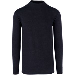 RAGMAN Longsleeve marine, Effen