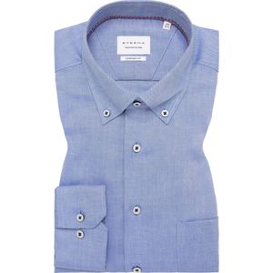 Eterna - Overhemd - Royalblauw - Comfort fit - Lange Mouwen - NON IRON