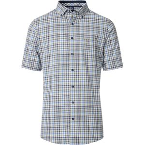 Redmond Casual Overhemd Korte mouw groen