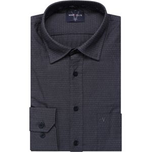 Marvelis Casual Overhemd marine, Faux-uni