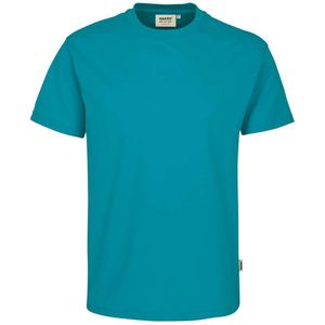 HAKRO 281 Comfort Fit T-Shirt ronde hals smaragd, Effen