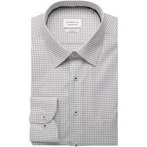 Eterna - Overhemd - Rookblauw - MODERN FIT - Lange Mouwen - NON IRON