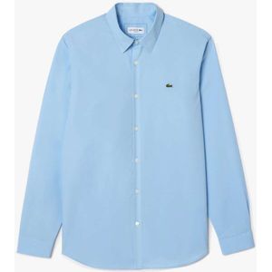 Lacoste Slim Fit Overhemd lichtblauw, Effen