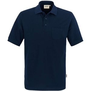 HAKRO 812 Comfort Fit Polo shirt Korte mouw nachtblauw