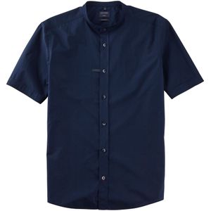 OLYMP Casual Overhemd Korte mouw marine