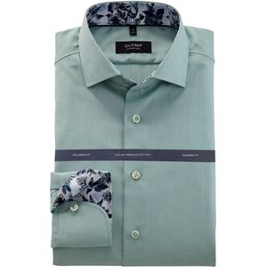 OLYMP SIGNATURE Overhemd groen, Faux-uni