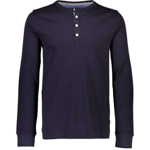 Lindbergh Blue Longsleeve donkerblauw, Effen