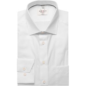 Marvelis Overhemd wit, Faux-uni