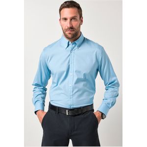 JP1880 Overhemd lichtblauw, Effen
