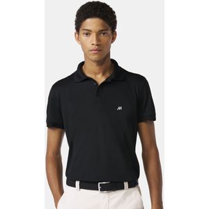 Meyer Polo shirt Korte mouw zwart