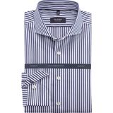 OLYMP - SIGNATURE - Overhemd - Nachtblauw - Tailored Fit