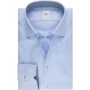 Stenströms Overhemd lichtblauw, Effen