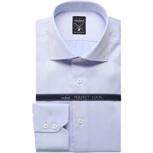 van Laack Meisterwerk Overhemd blauw, Gestreept