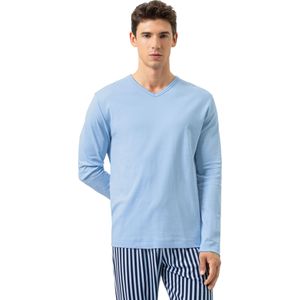 Mey Longsleeve blauw, Effen