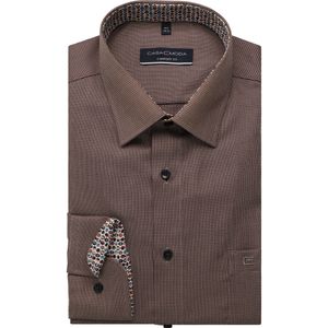 Casa Moda Overhemd ML7 (72CM+) bruin