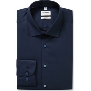 OLYMP Level Five Overhemd marine, Faux-uni
