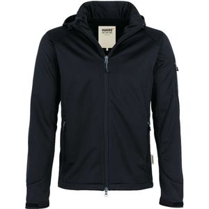 HAKRO 848 Regular Fit Softshell jas zwart, Effen