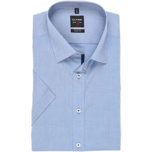 OLYMP Level Five Overhemd Korte mouw lichtblauw