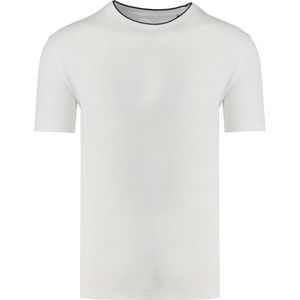 Marvelis Casual T-Shirt ronde hals wit, Effen