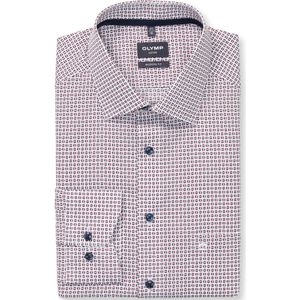 OLYMP Luxor Overhemd, modern fit, New Kent, Chianti