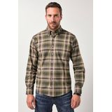 JP1880 Overhemd olijfgroen, Ruit