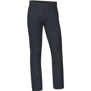 Alberto Ceramica Modern Fit Linnen broek antraciet, Effen