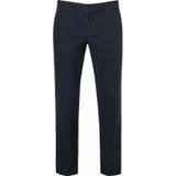 Alberto LOU-J Broek donkerblauw, Effen