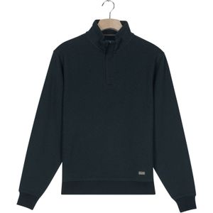 Baileys - Sweatshirt - Donkerblauw - Knoopsluiting