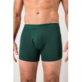 JP1880 Boxershorts rood/groen, Effen