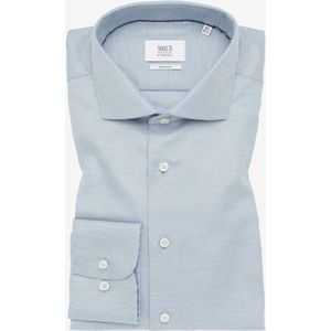 ETERNA 1863 Overhemd lichtgroen, Gestructureerd