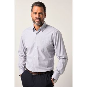 JP1880 Overhemd grijs, Faux-uni