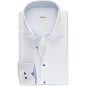 Stenströms Overhemd wit, Effen