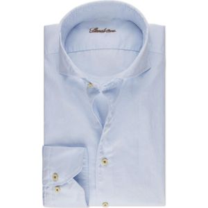 Stenströms - Blauw Gestreept Twill Overhemd - Heren - Katoen