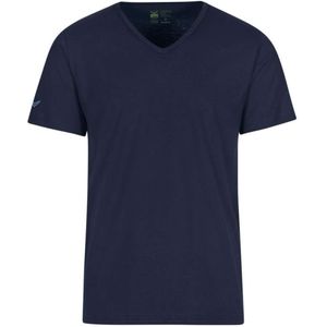 TRIGEMA Comfort Fit T-Shirt V-hals , Effen