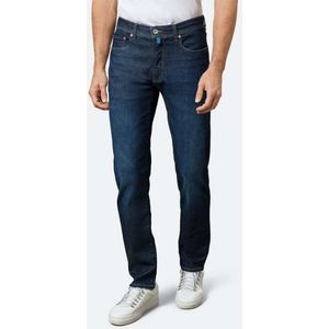 Pierre Cardin Tapered Fit Jeans donkerblauw, Effen