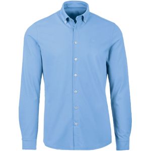 TRIGEMA Jersey shirt blauw, Effen