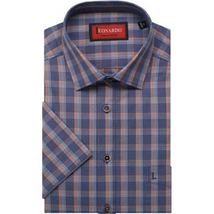 Leonardo by Jupiter Casual Overhemd Korte mouw oranje