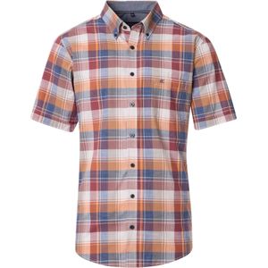 Casa Moda Overhemd Korte mouw rood